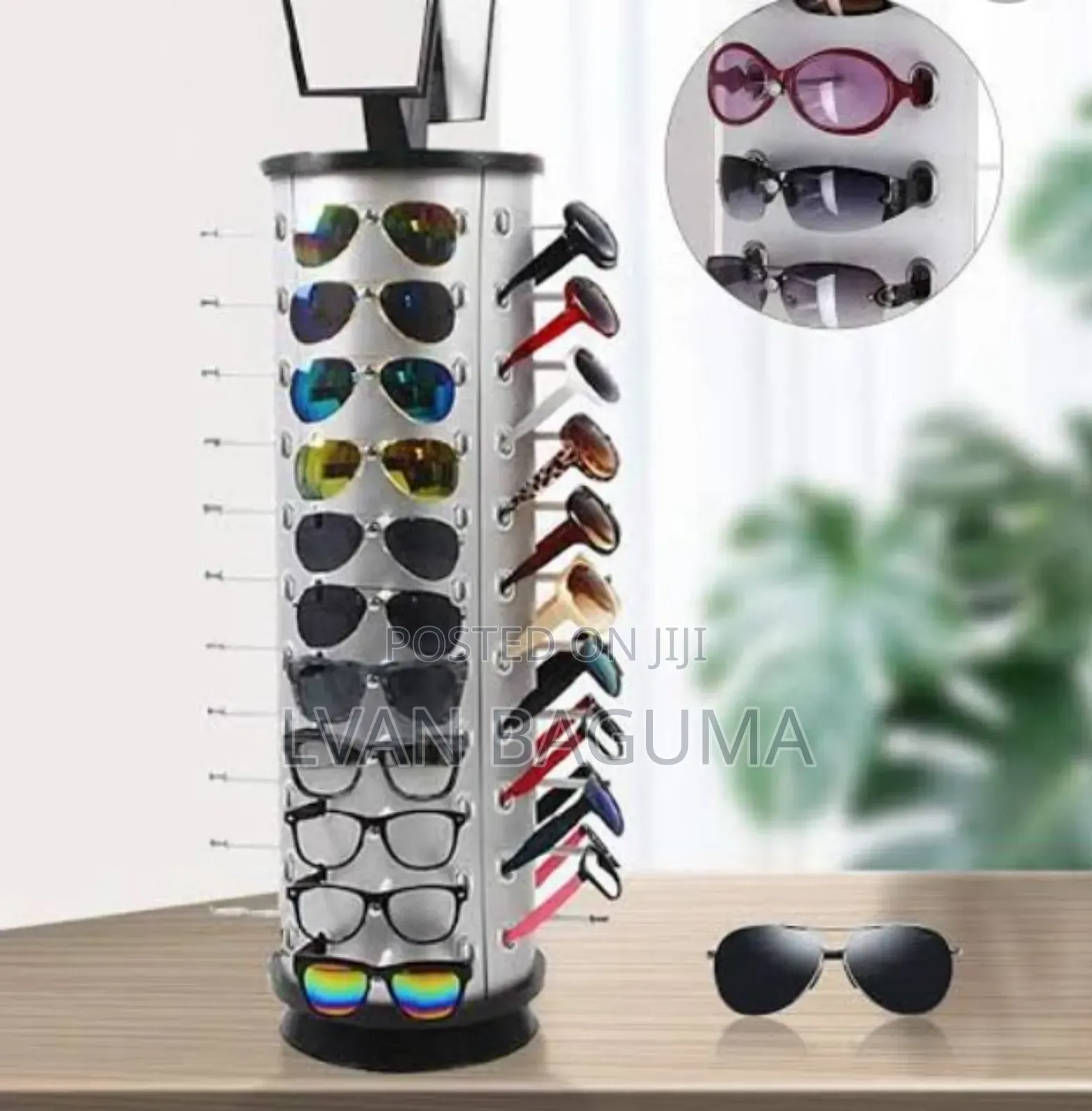 Sunglasses Display Stand - Hold 40 Glasses