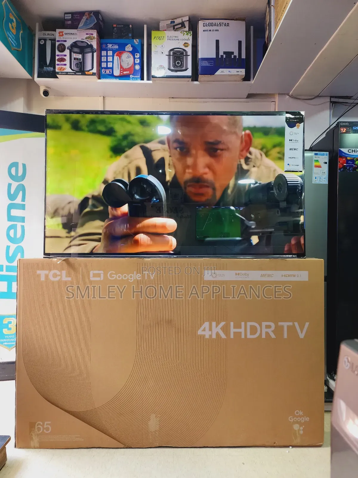 Promotional Price on TCL 65inches Google TV 65inches