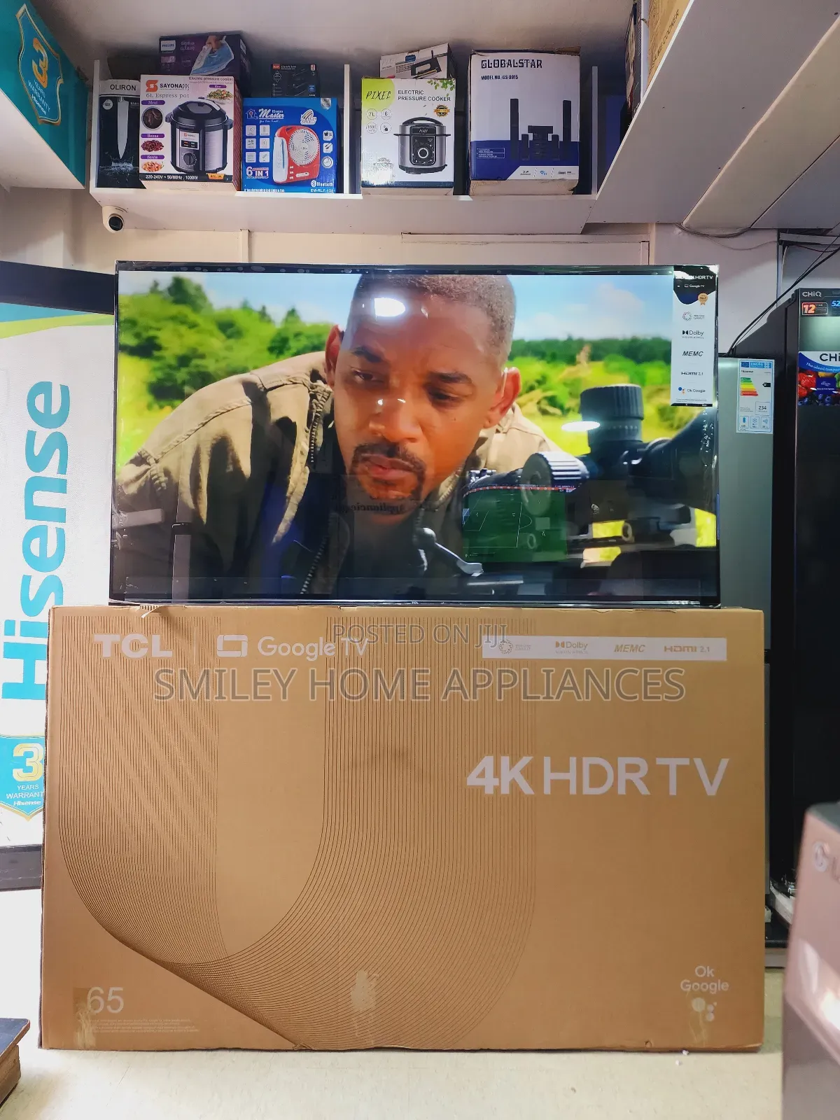 Promotional Price on TCL 65inches Google TV 65inches