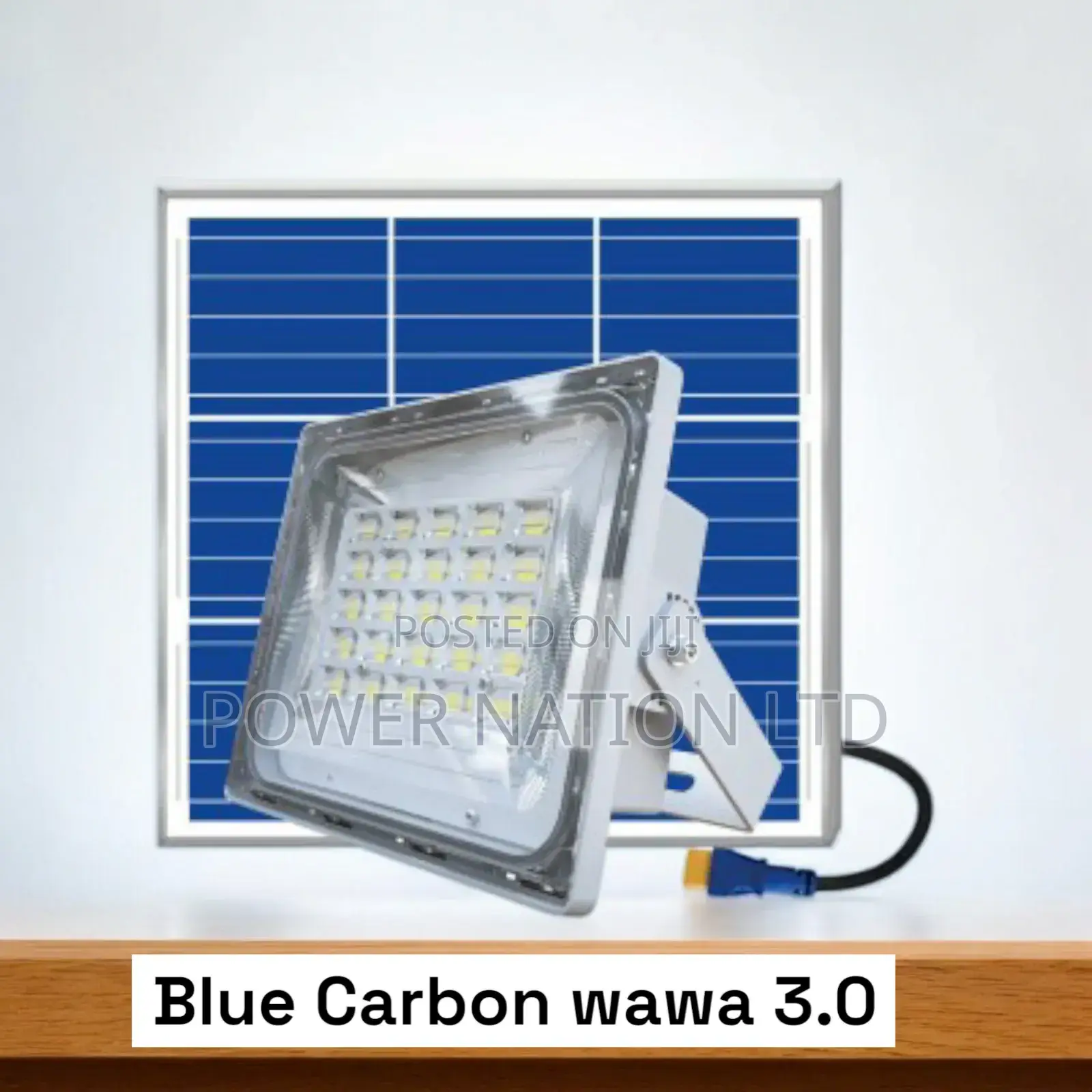 300w Wawa Blue Carbon Solar Flood Light TENNA