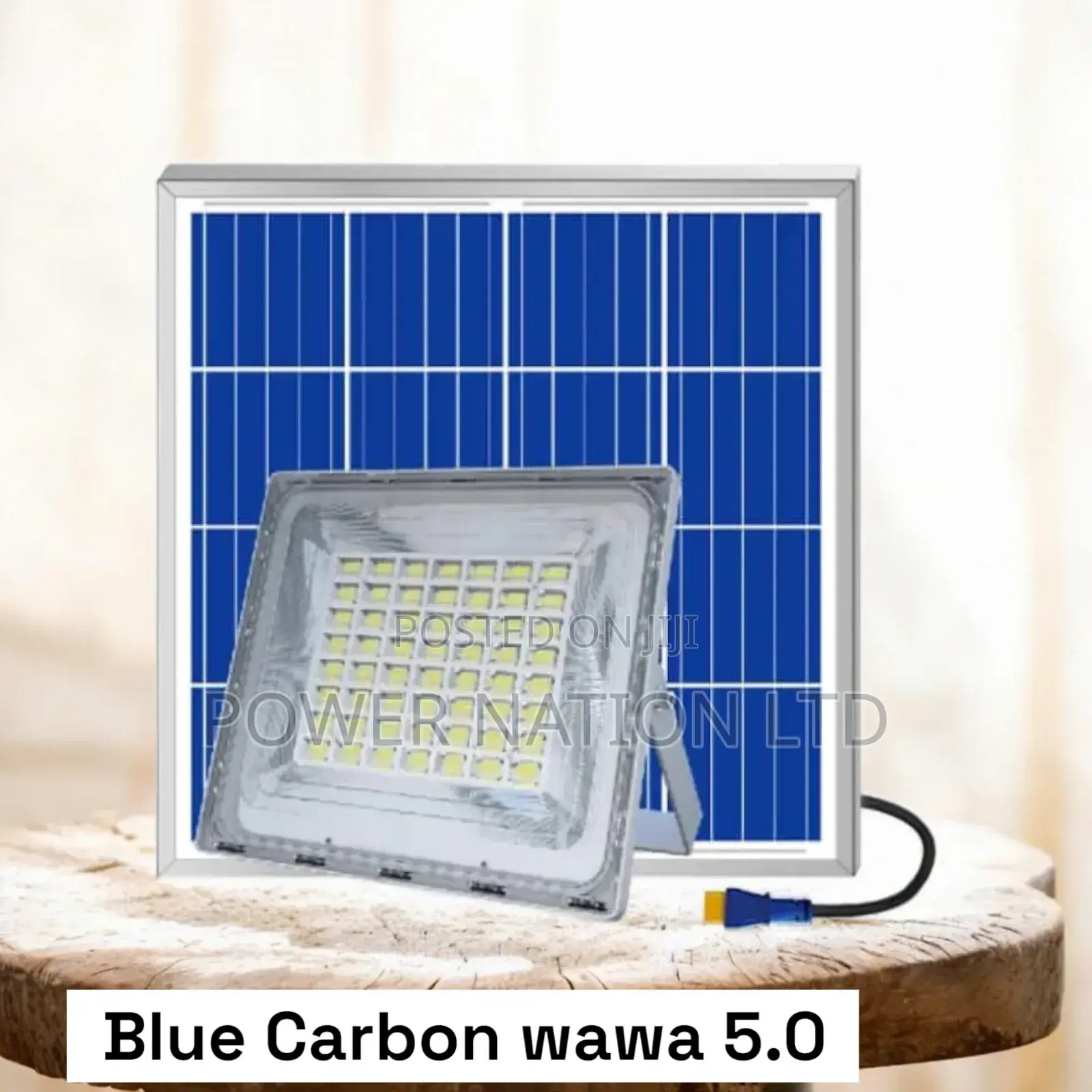 500w Wawa Blue Carbon Solar Flood Light TENNA