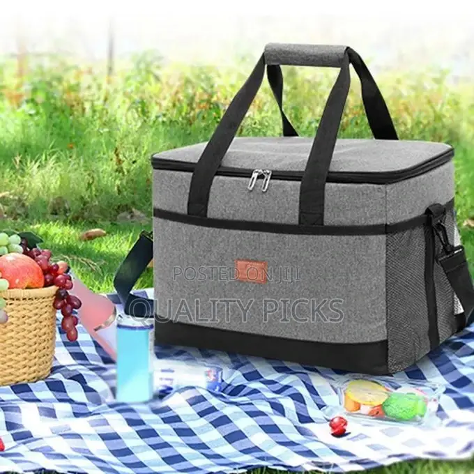 Insulated 2-Layer Lunch Box Bag Leak-Proof