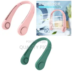 Cooling Neck Fan Bladeless USB Mini Fan With 360° Airflow