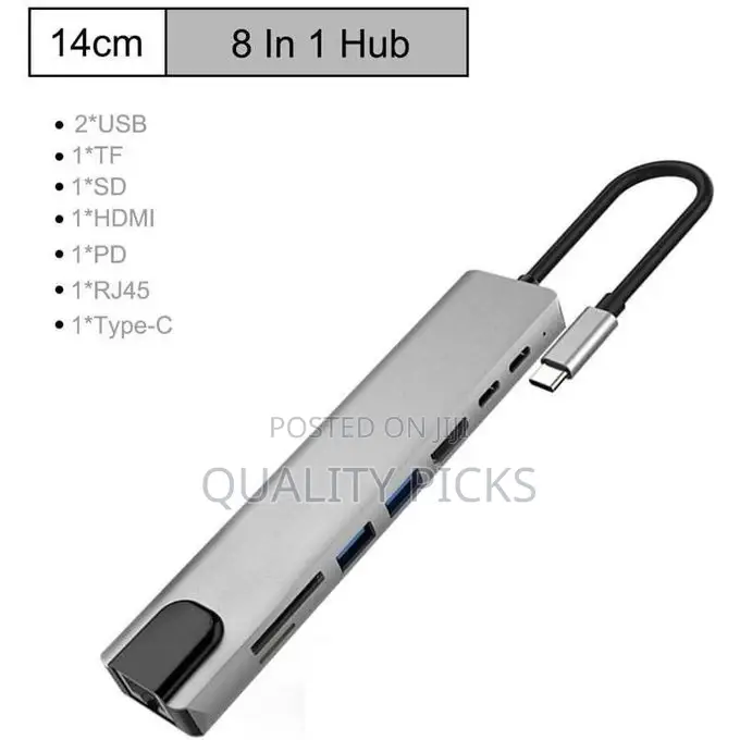 Travel USB 3.0 Connectivity Hub USB-C Adapter Laptop