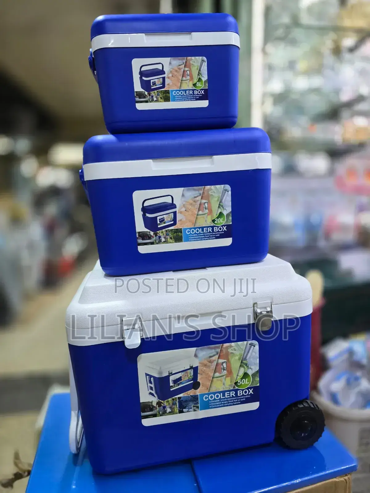 Aset of 50L, 20L, 8L Heavy Duty Ice Cooler
