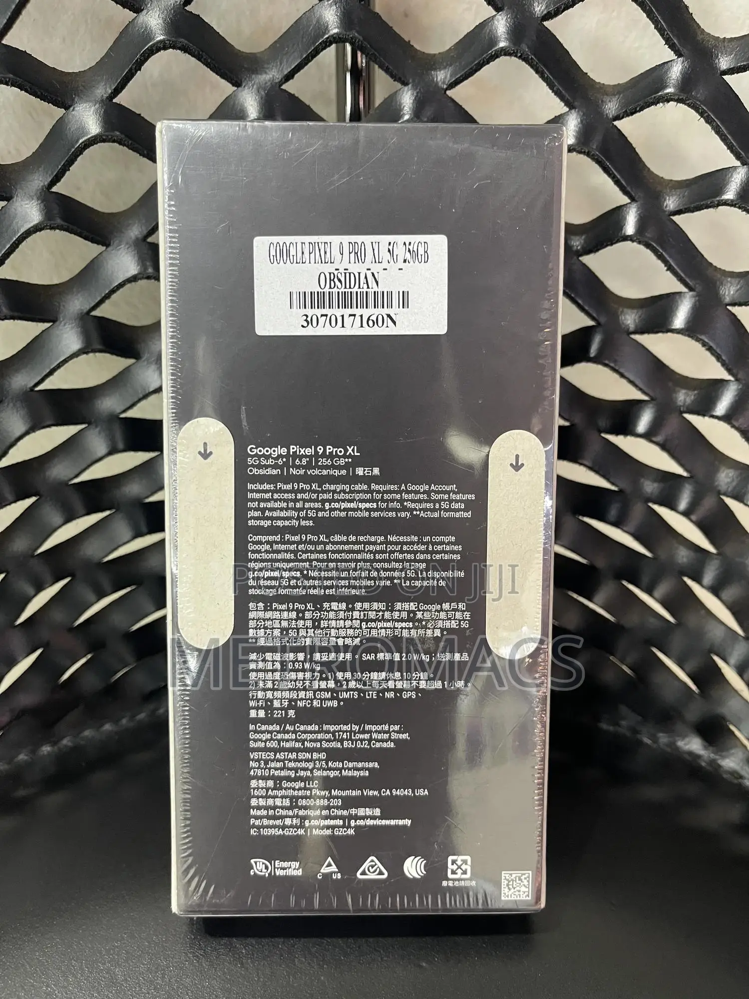 New Google Pixel 9 Pro XL 256 GB Black