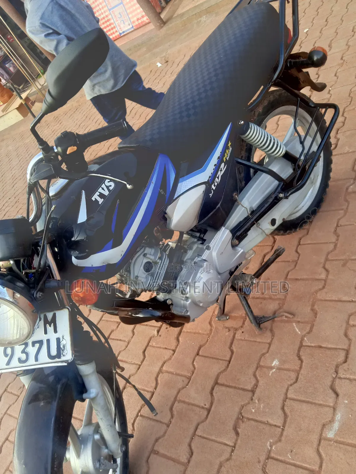 TVS HLX 125 2023 Blue