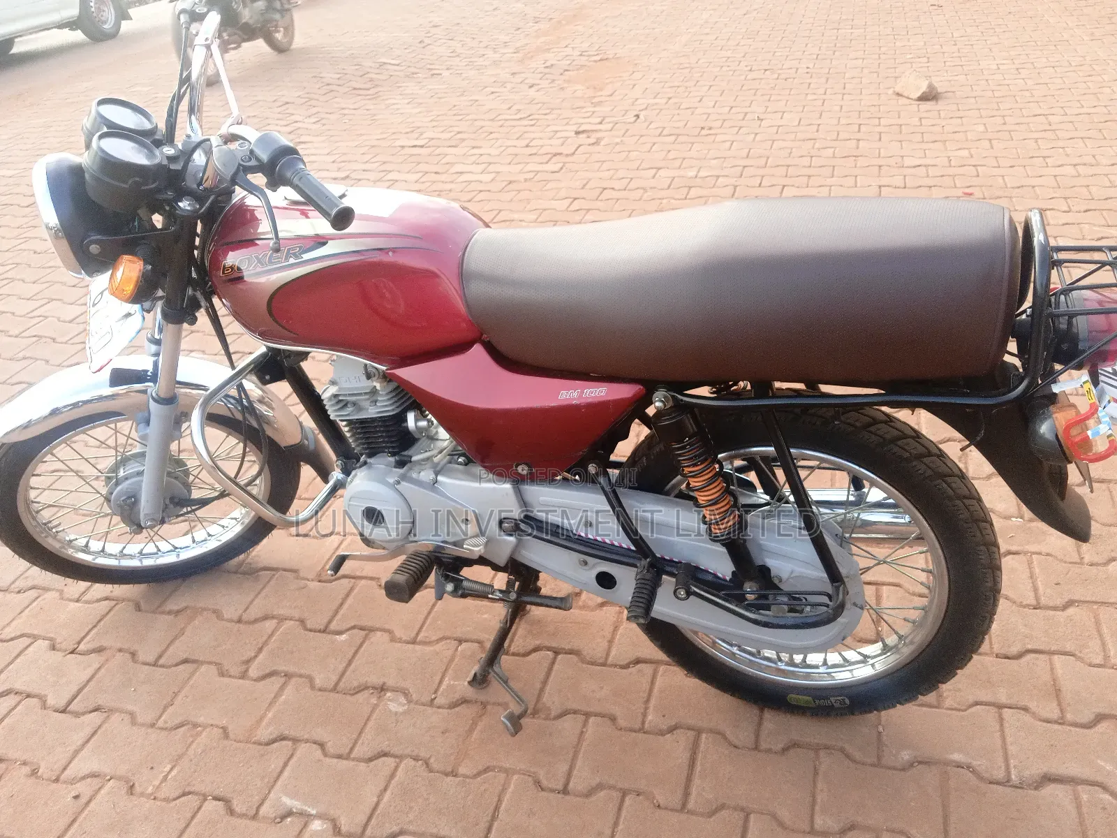 Bajaj Boxer 100 2024 Red