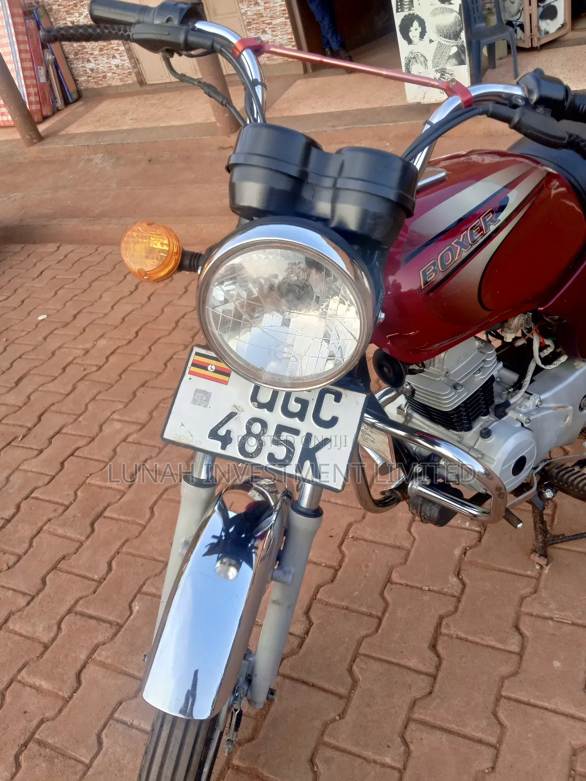 Bajaj Boxer 100 2024 Red