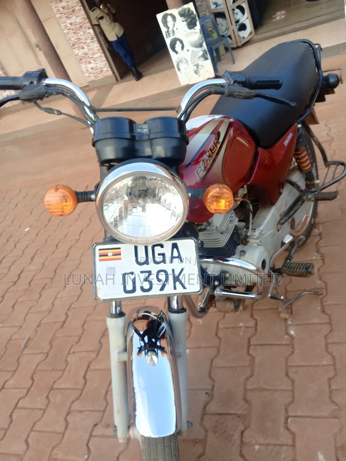 Bajaj Boxer BM100ES 2024 Red