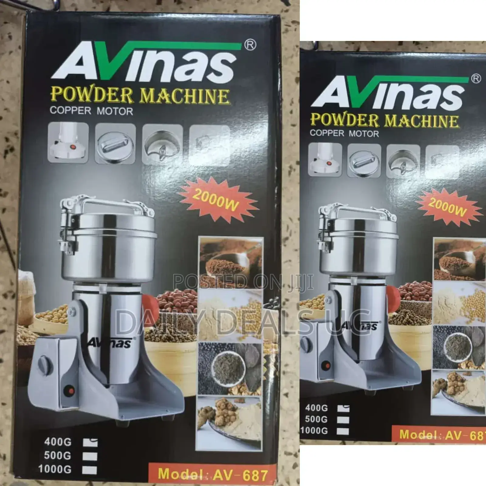 High Speed Electric Powder Machine