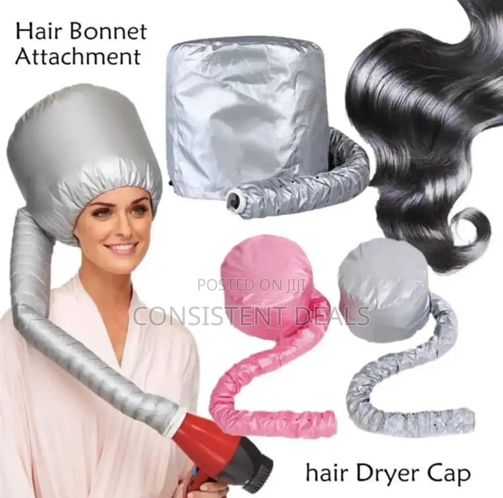 Soft Hair Drying Cap Bonnet Hood Hat Blow Dryer