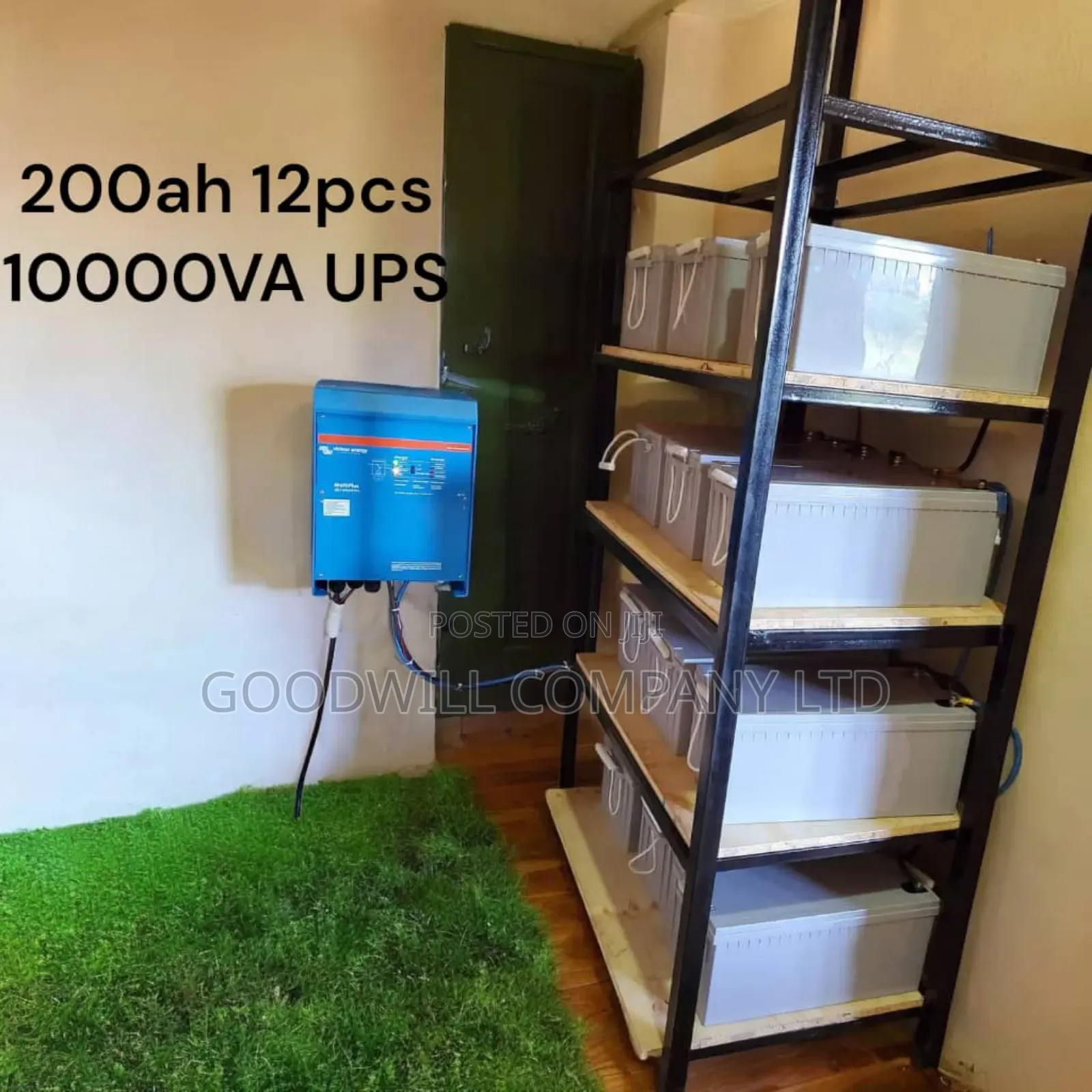First Power 200ah 12pcs Power Back Up System