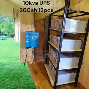 High Power Tech 10kva Ups 12 Batteries of 200ah Power Backup