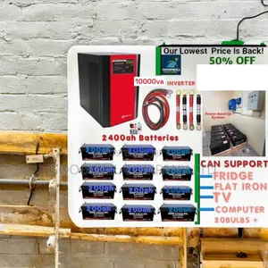 Power Backup System (10kva and 2400ah Battery Bank)