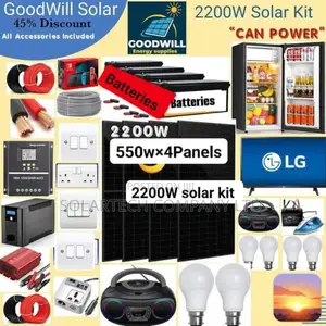 2200W Sunshine Solar System Full Kit