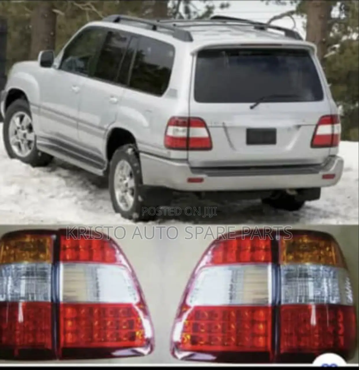 Rare/ Backlights Landcruzer FJ 100 Behind Set