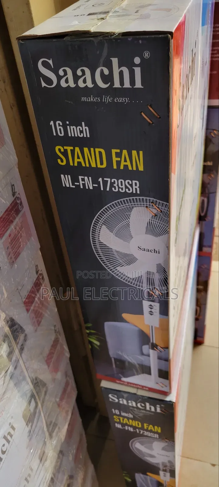 Remote Stand Fan