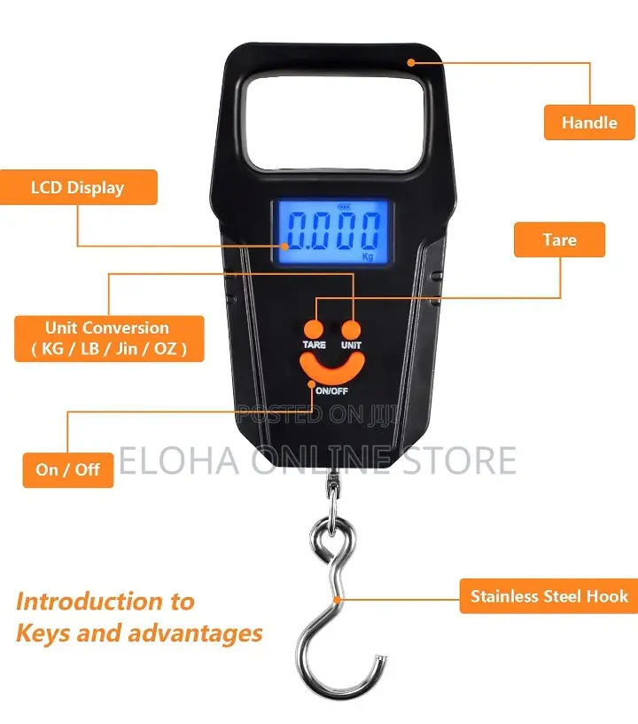 Portable Digital Luggage Scale
