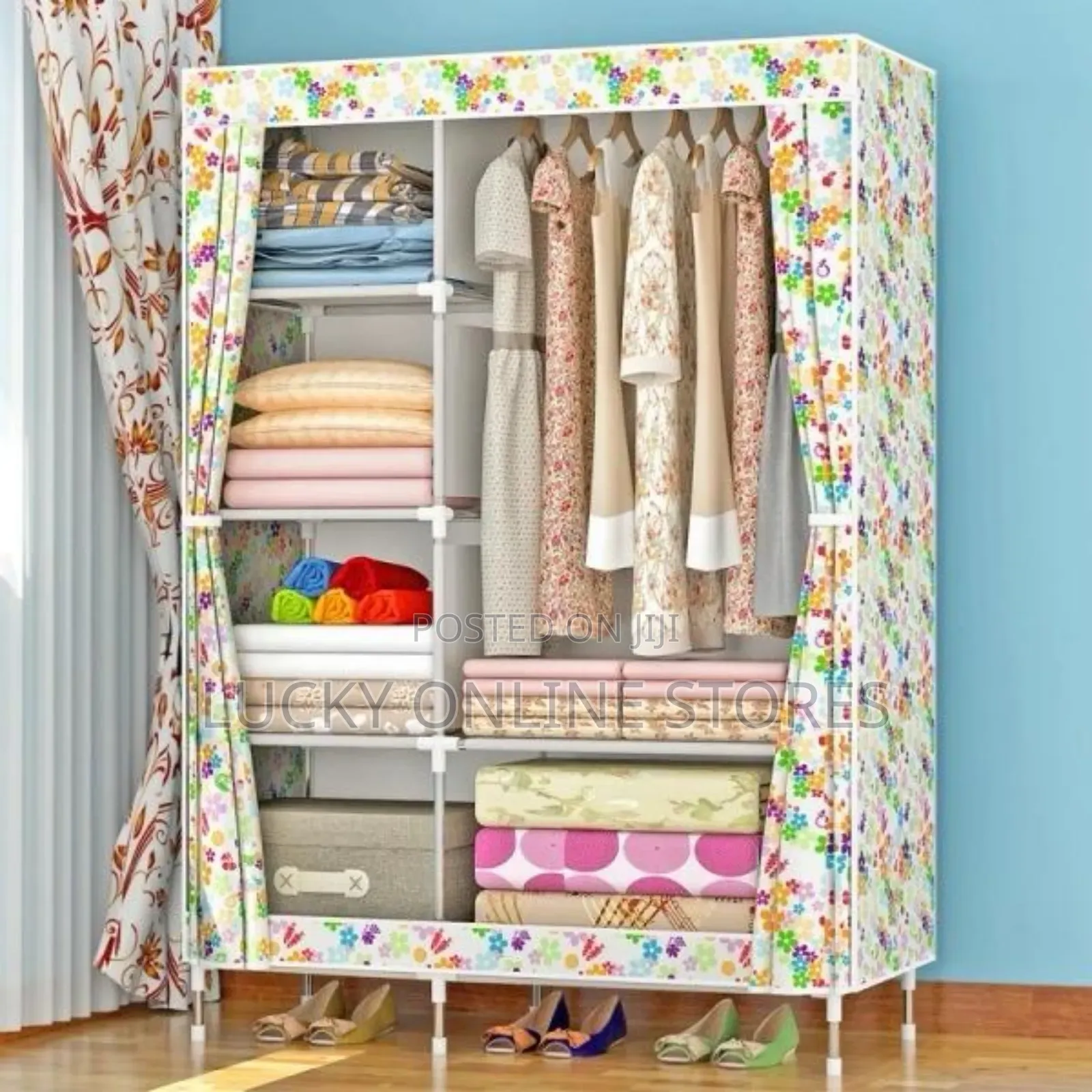 Bedroom Portable Cloth Wardrobe