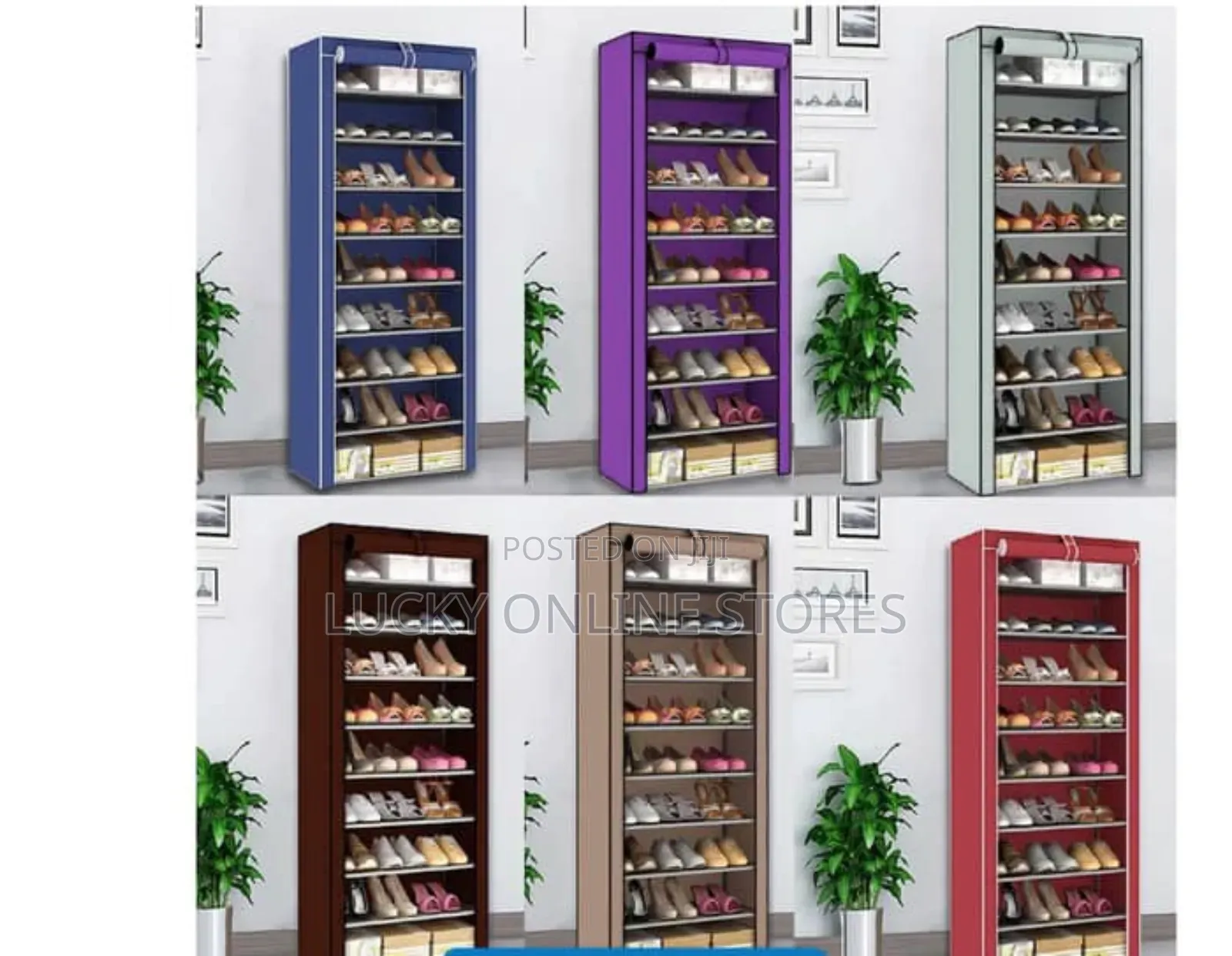 6 Tier Shoe Rack