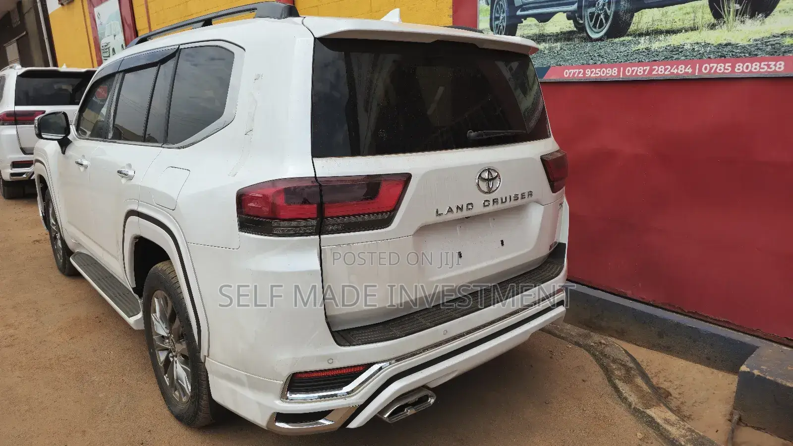New Toyota Land Cruiser 2023 White