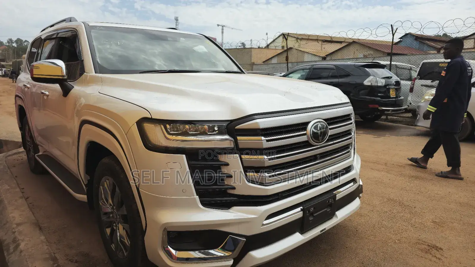 New Toyota Land Cruiser 2023 White