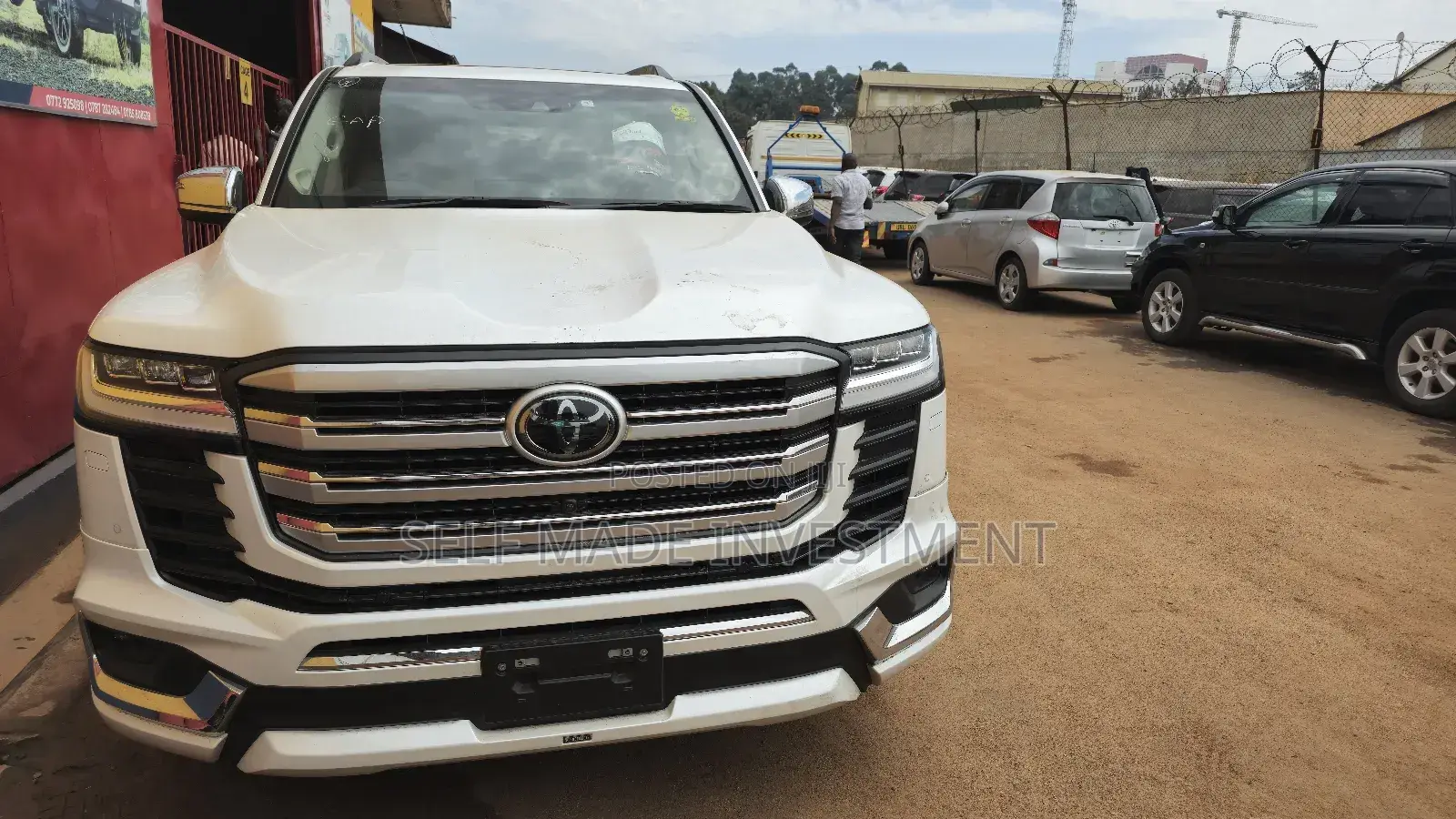 New Toyota Land Cruiser 2023 White