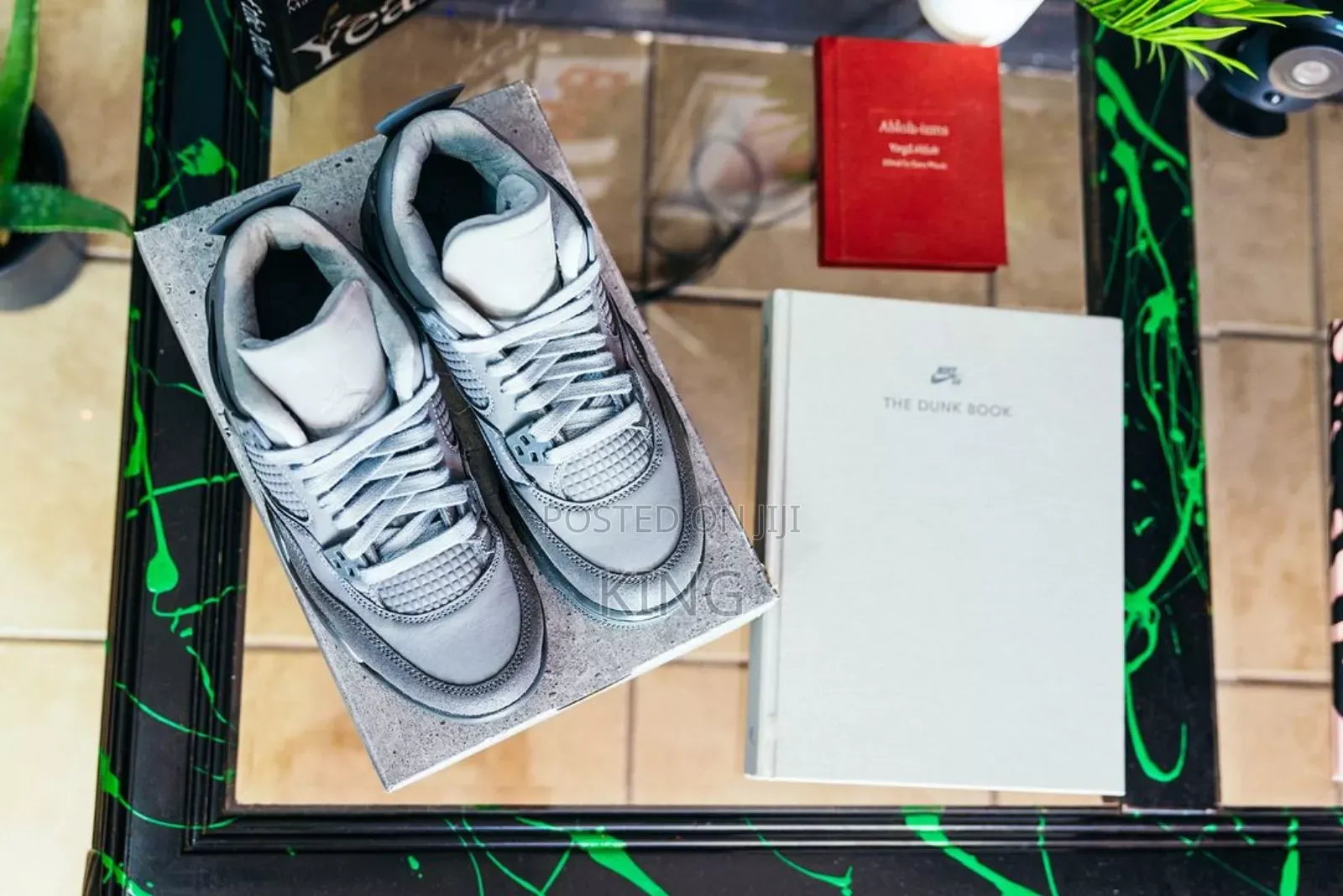 Iconic Air Jordan 4 Retro SE "Wet Cement''