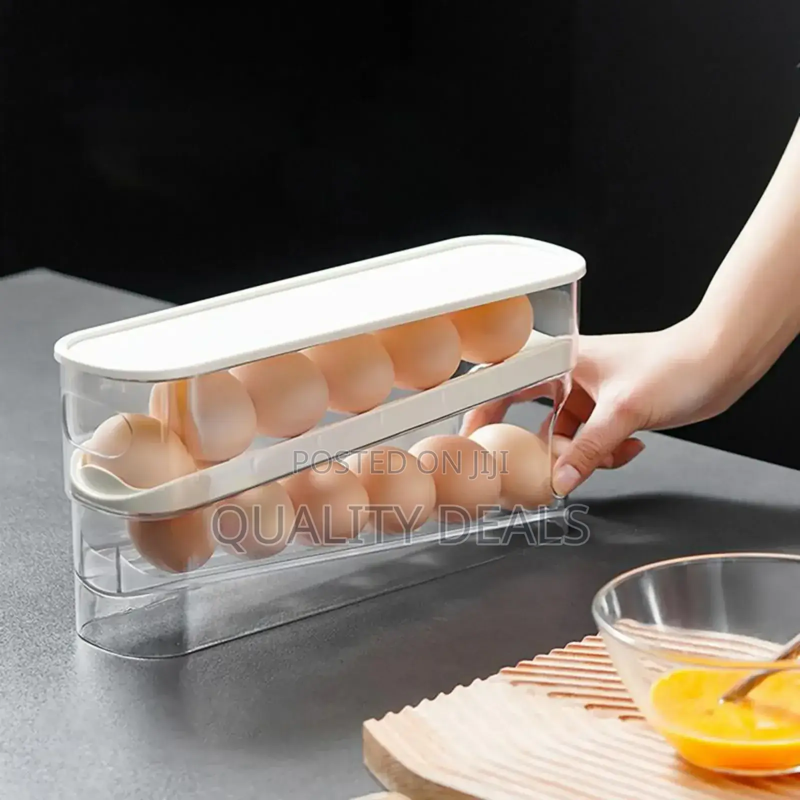 Double Layer Automatic Filling and Rolling Egg Storage Boxes