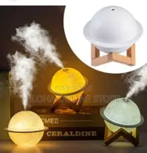 3D Moon Lamp Air Humidifier Diffuser Aroma Essential Oil
