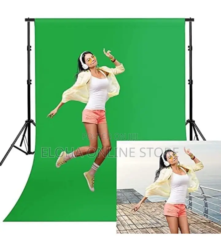 3m*3m Green Screen Foldable Background With a Stand