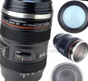 Brand New Camera Lens/Coffee Mug
