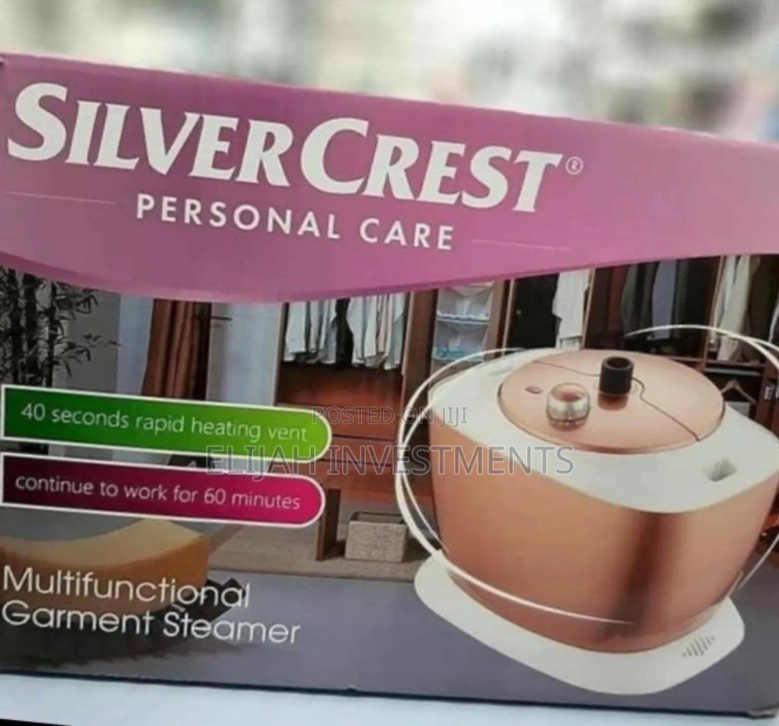 Brand New Silver Crest Garment Steamer