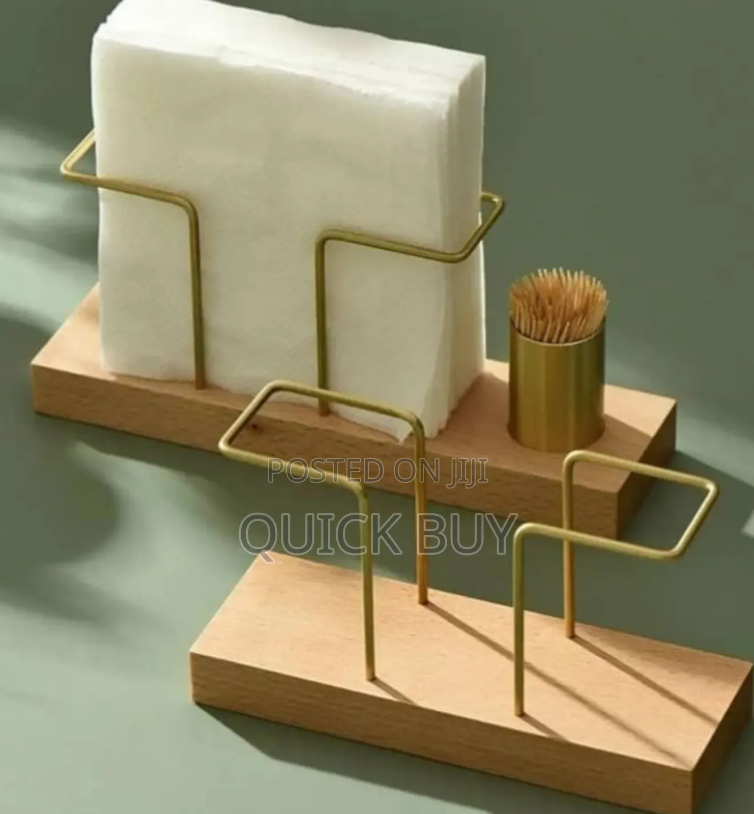 Creative Trendy Stylish 2 in 1 Tissue/Napkin Holder