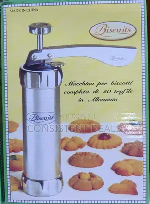 Stainless Steel Biscuit Cookie Press Gun