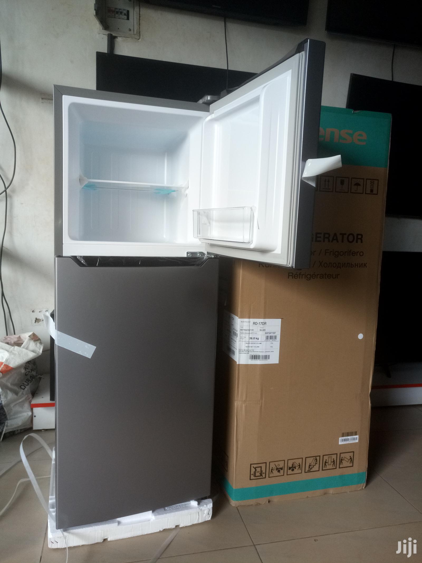 Hisense Double Door Refrigerator 170L