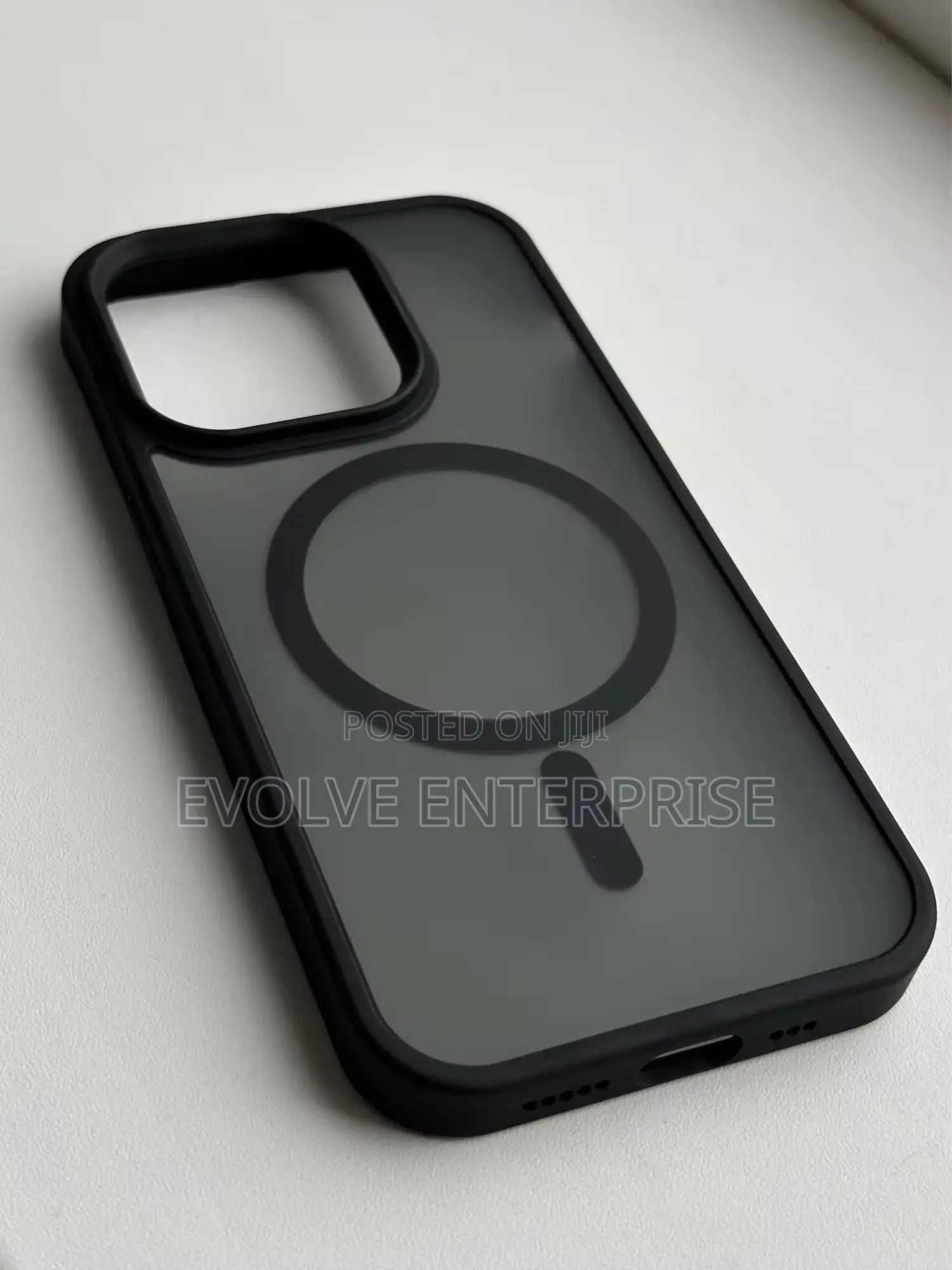 iPhone 14 Pro Translucent Black Cover