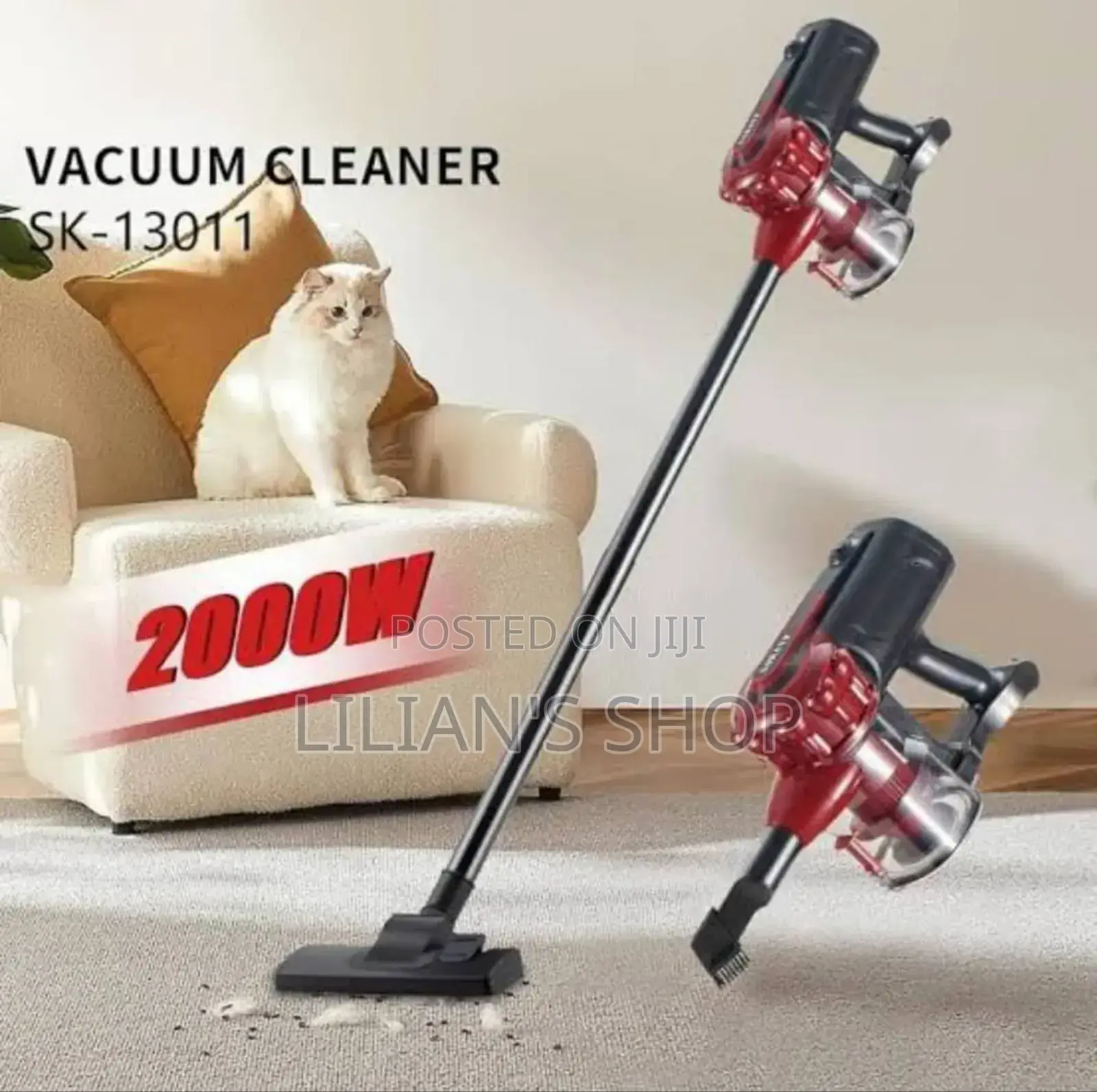 2000W 5m Line Length Low Noise Sokany Vaccum Cleaner