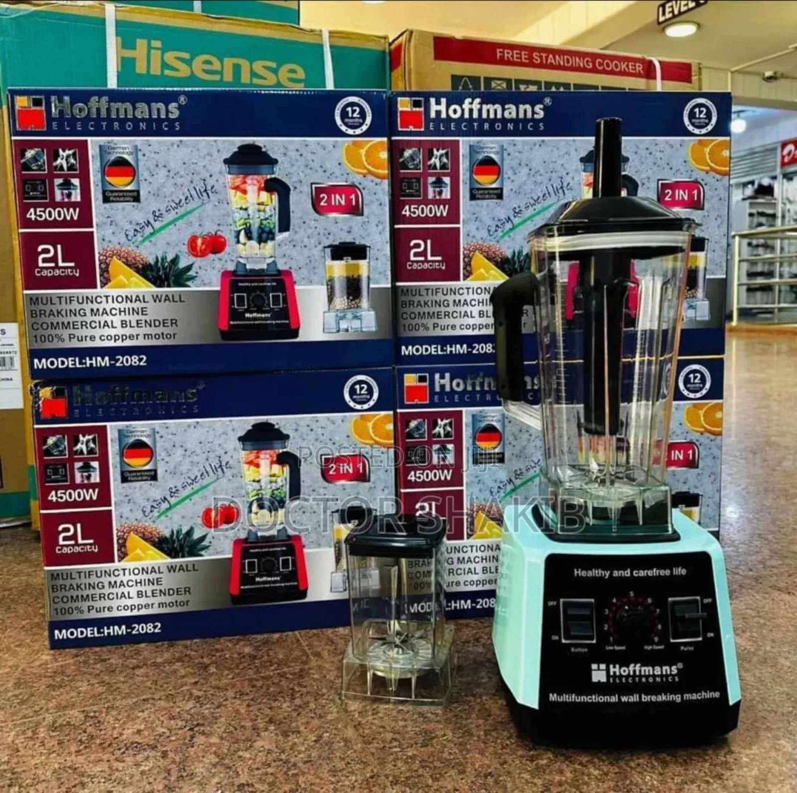 2L 4500W Multifunctional Hoffman Blender