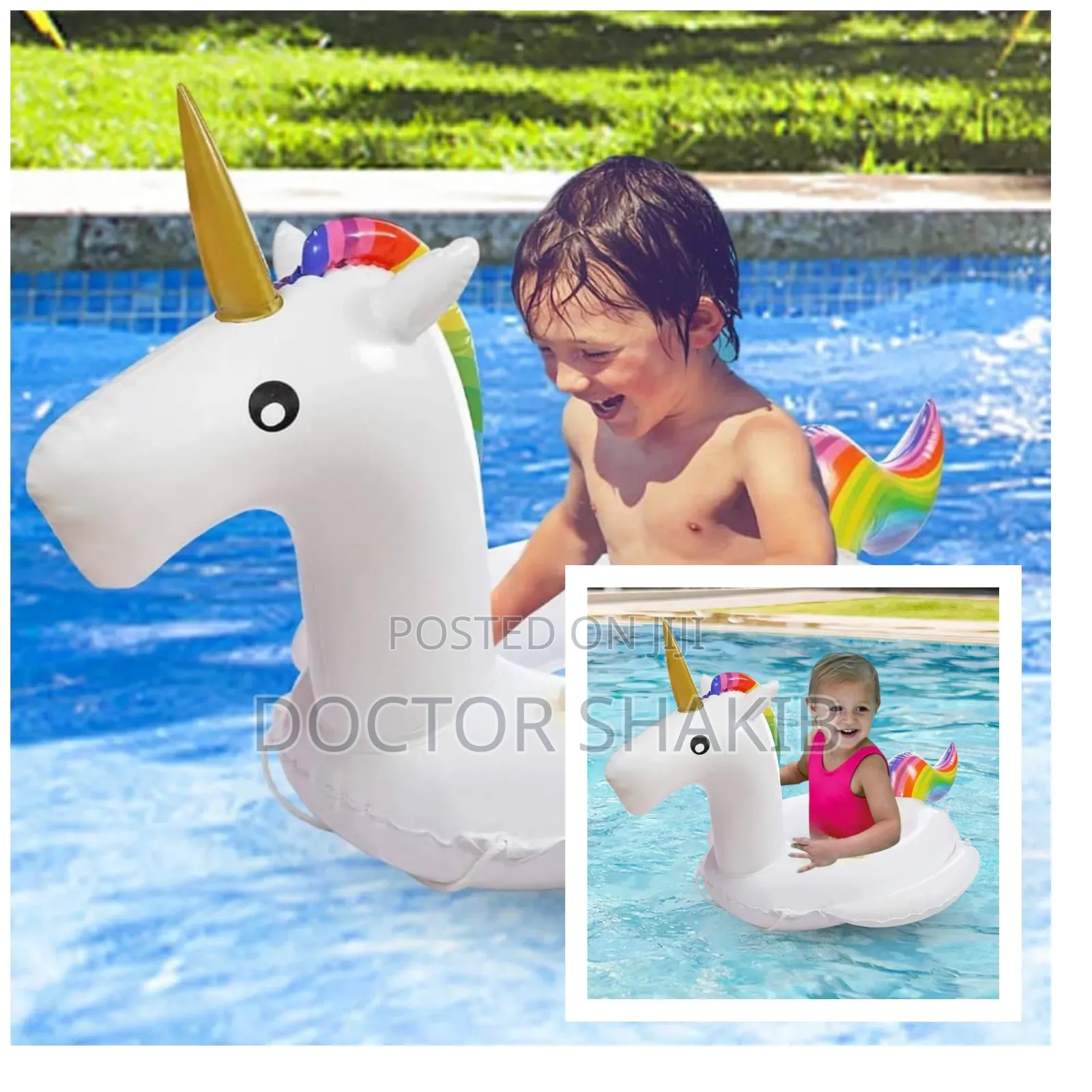 Inflatable Kids Swimming Unicorn Guide