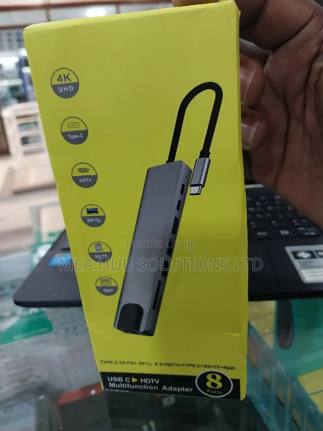 Type C 8 in 1 Docking
