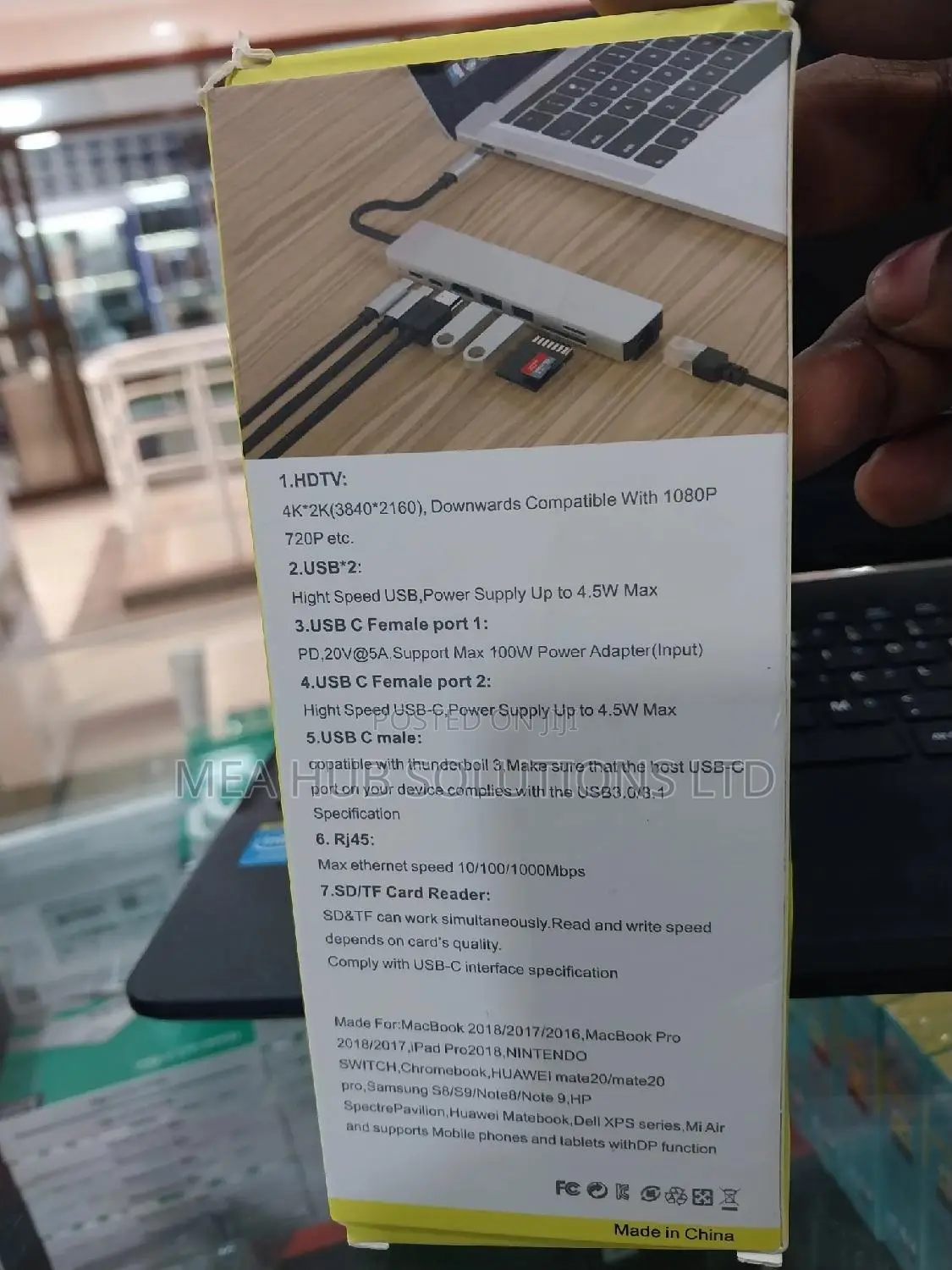 Type C 8 in 1 Docking