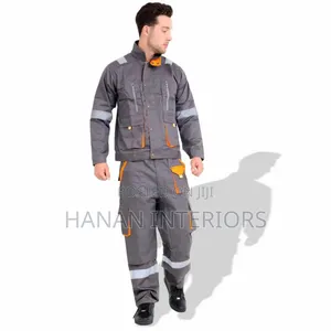 Safety Work Wear With Reflector Lines