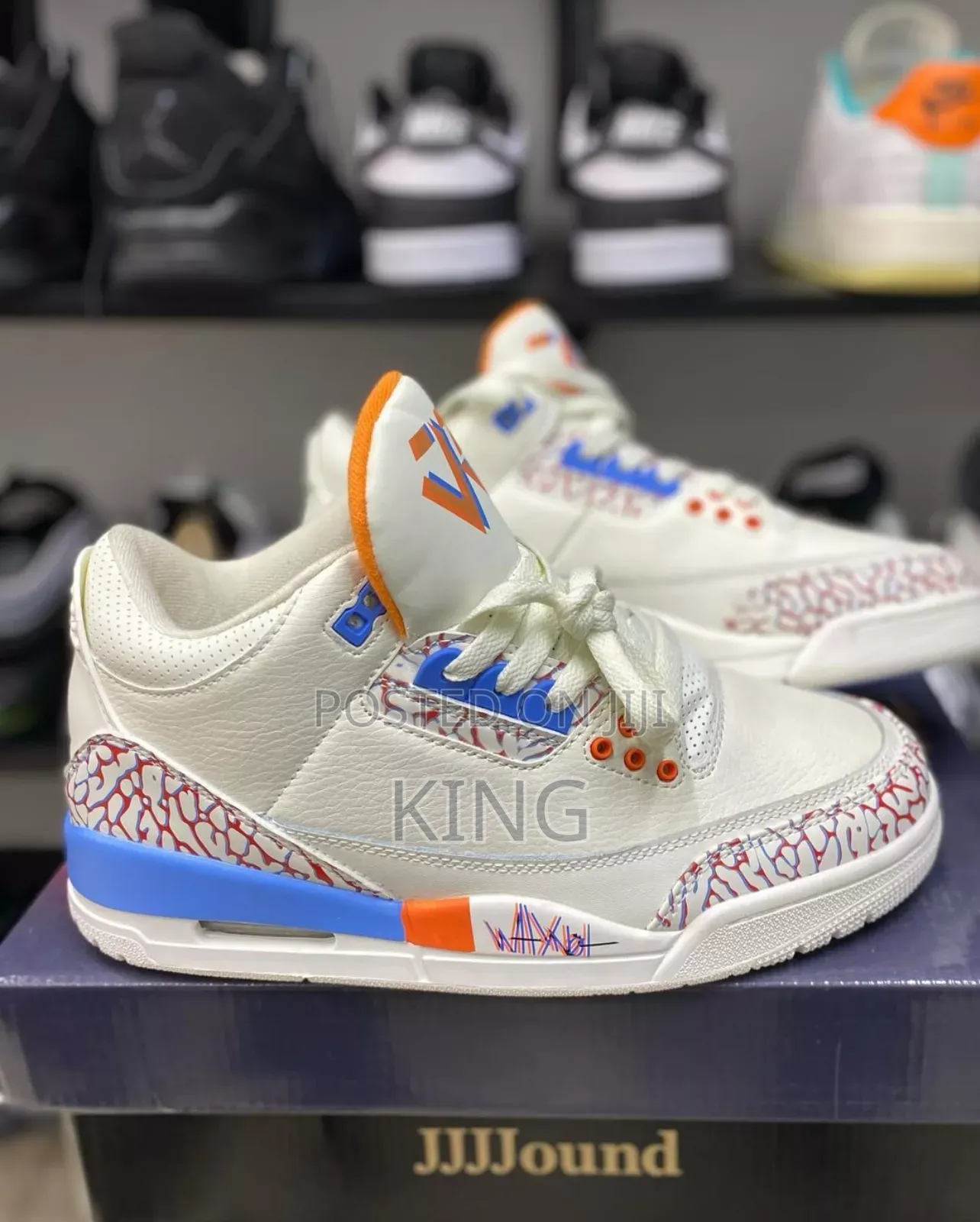 Warm Air Jordan 3 Retro Mr Trippe Double X Russel Westbrook