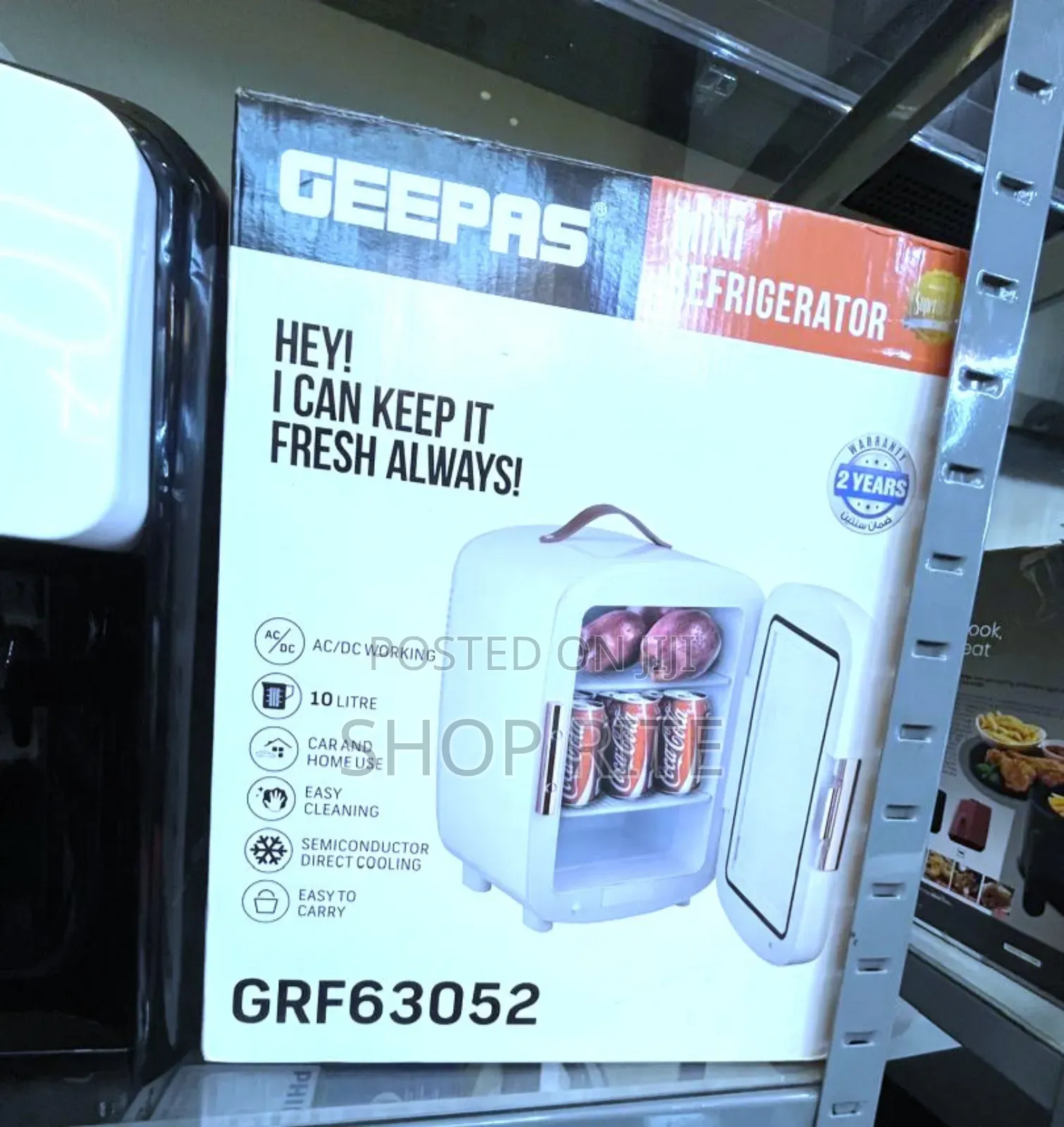 Geepas Car Refrigerator 10 Litres