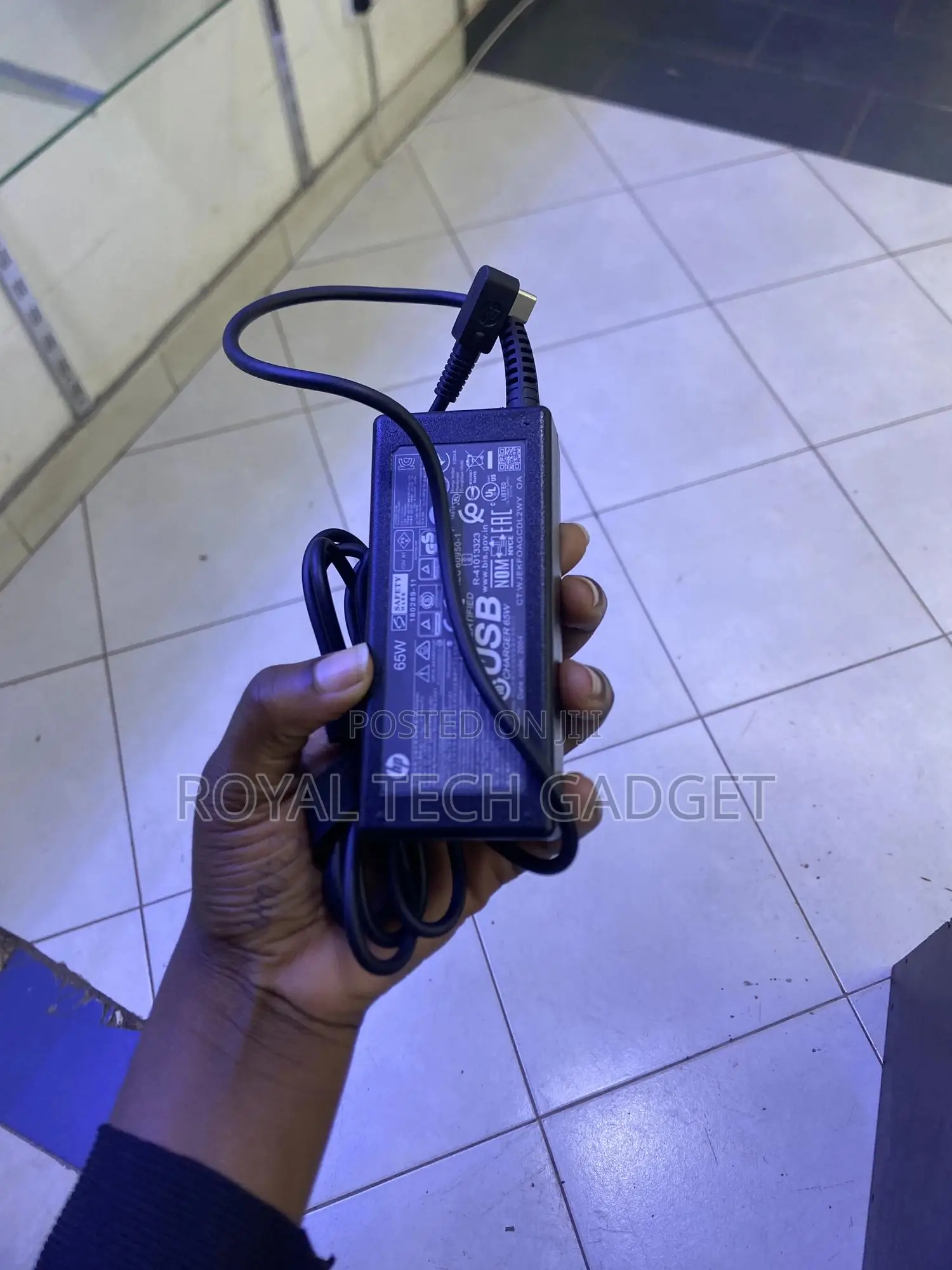 Original Hp Type C Charger Original