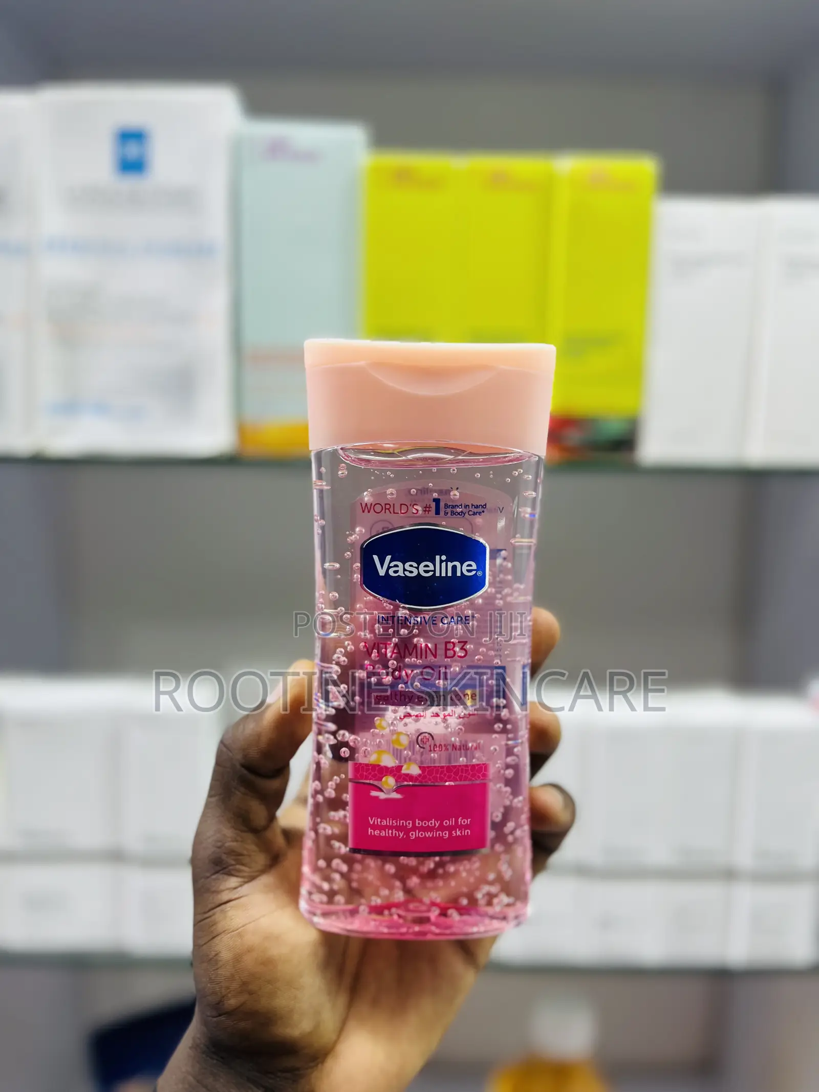 Vaseline Vitamin B3 Eventone Body Glowing Oil