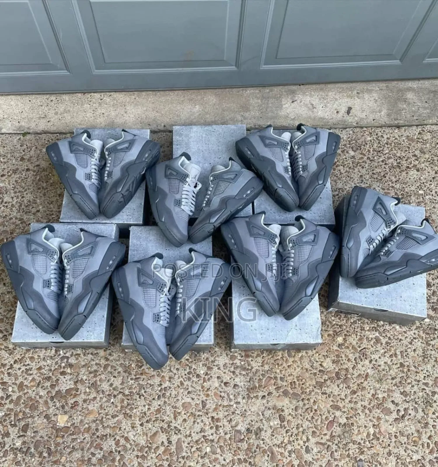 Well Fitting Air Jordan 4 Retro SE Wet Cement