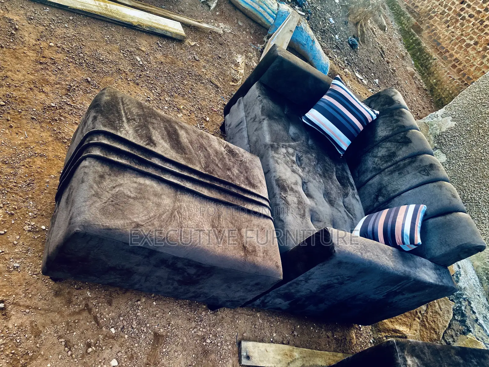 Coffee Brown Mini Two Seater